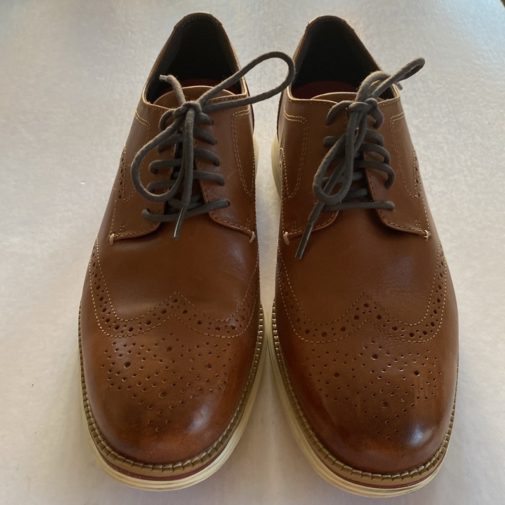 Cole Haan OriginalGrand Classic Brown Leather Men's Shoes Size 10